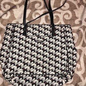 Vera Bradley Preppy Poly Zip top Tote